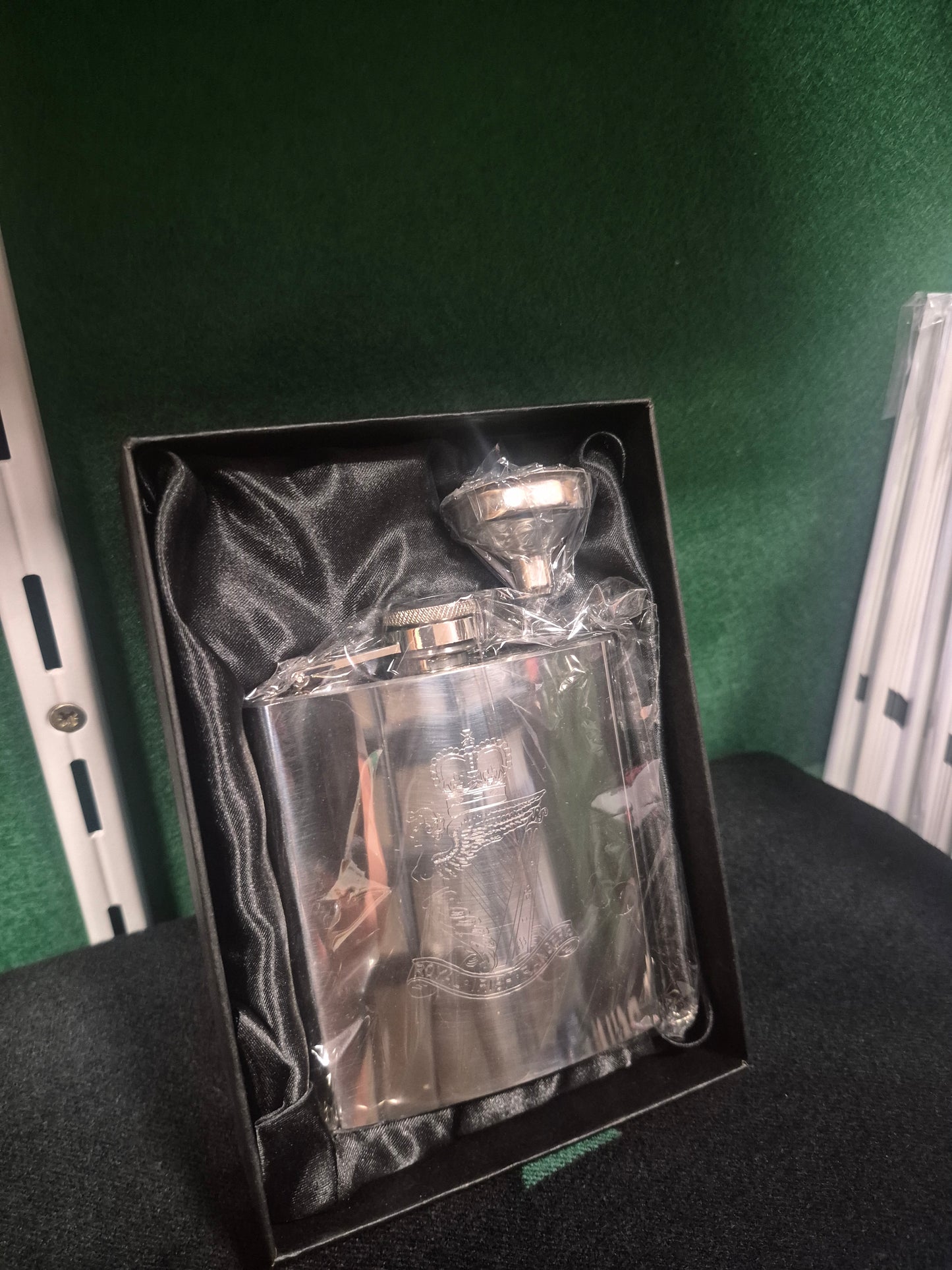 The Royal Irish Rangers Hip Flask
