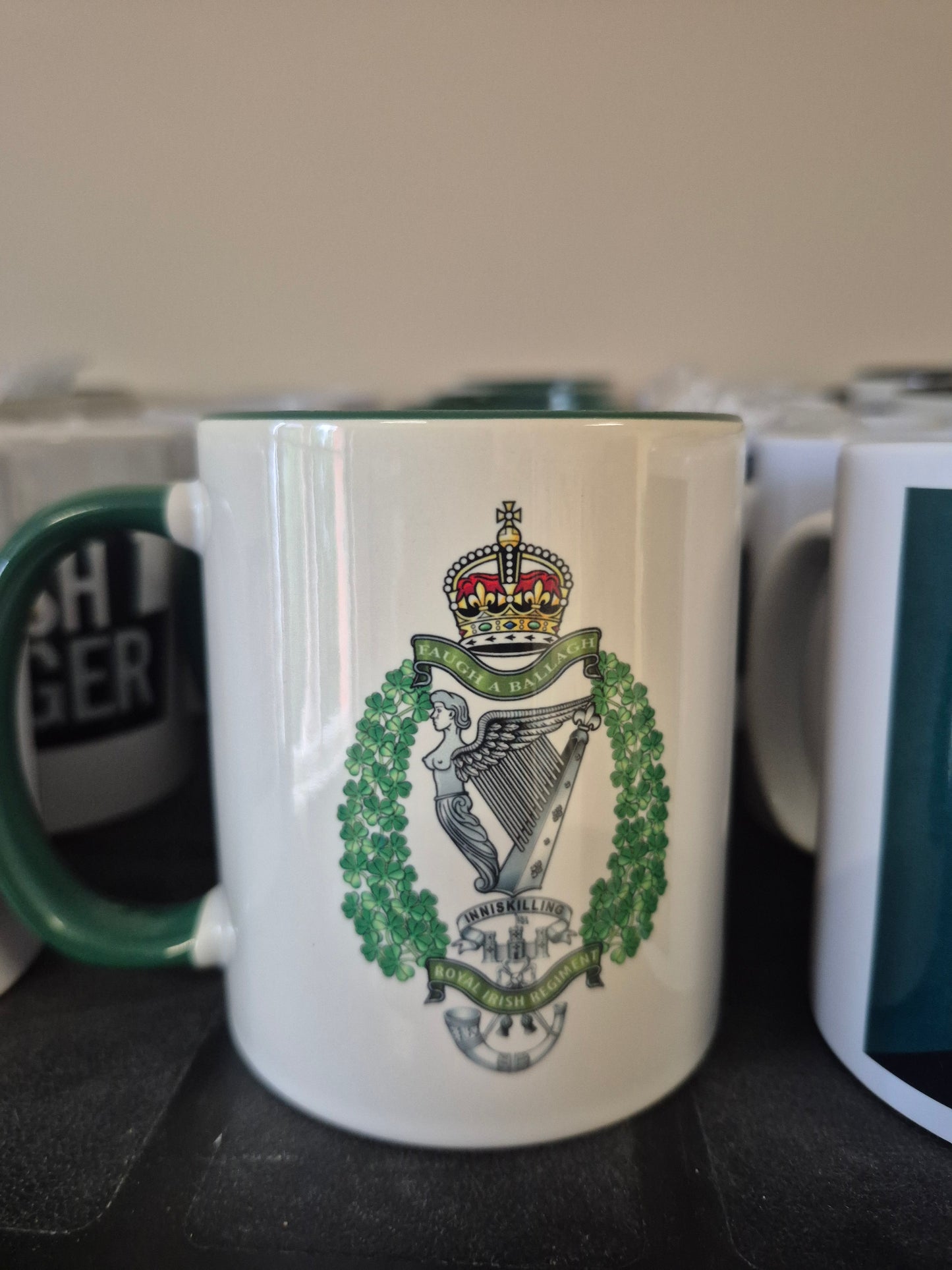 Mug - The Royal Irish Regiment Crest, King's Crown