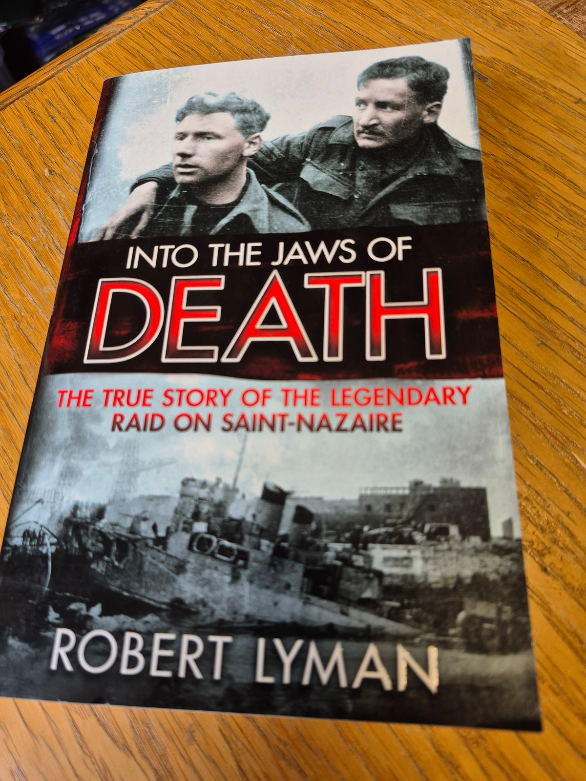 Book - Into the Jaws of Death