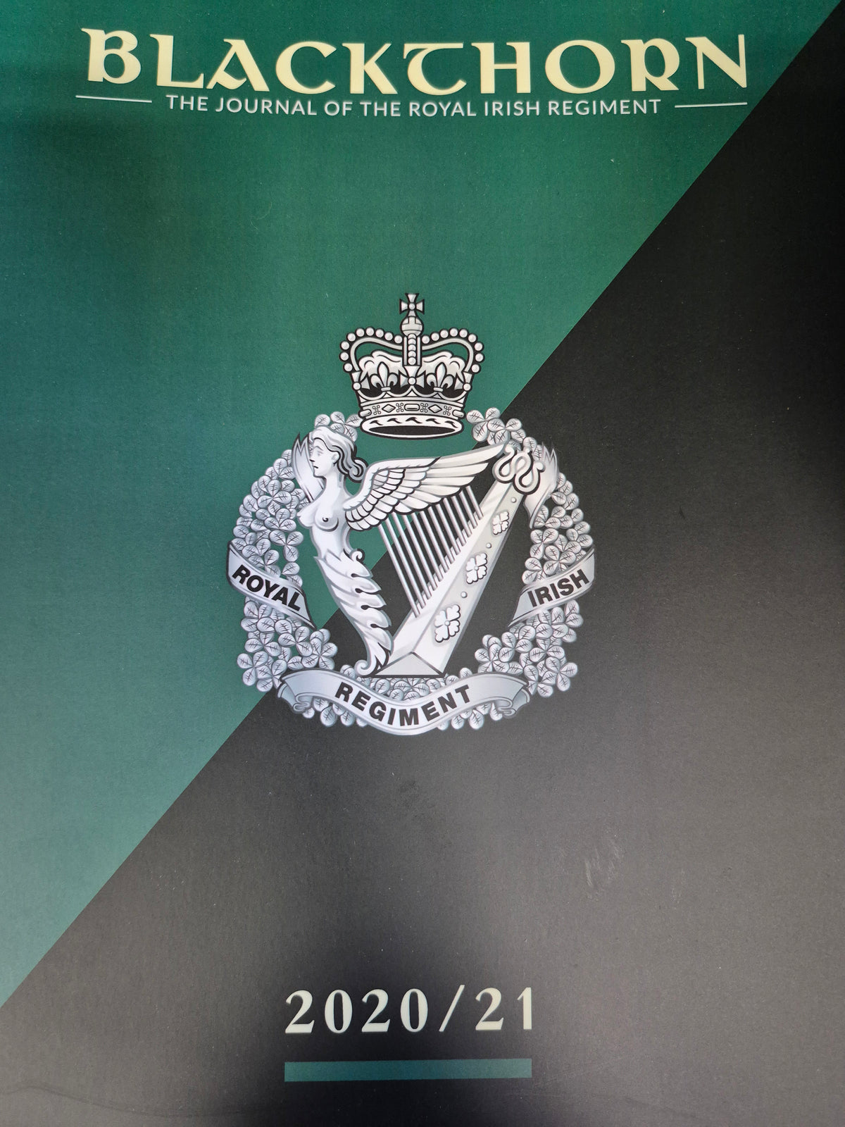 Blackthorn 2020/21, The Journal of The Royal Irish Regiment