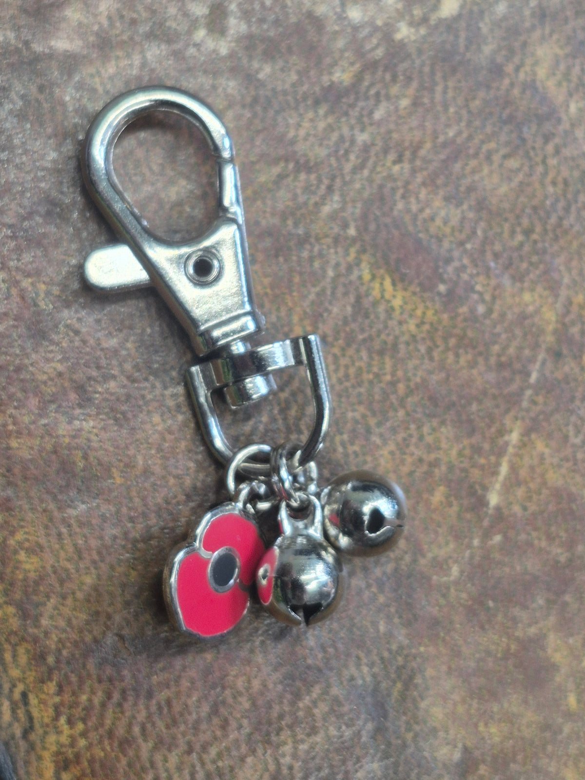 Poppy keyring