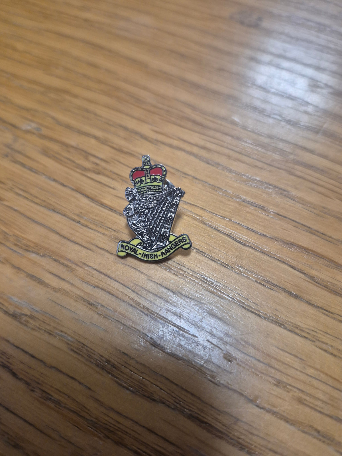 Lapel Badge, The Royal Irish Rangers