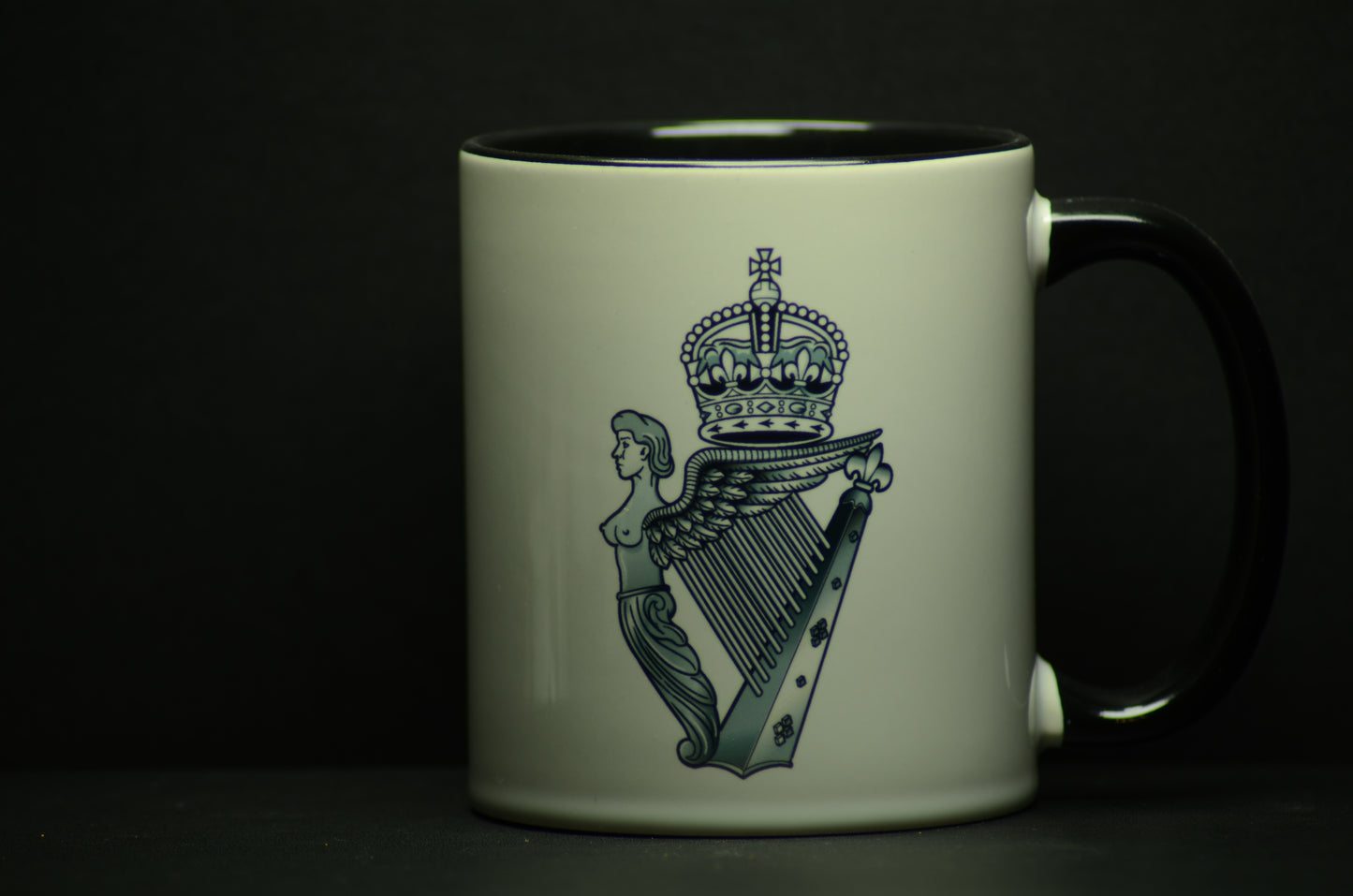 Mug - The Royal Irish Regiment Cap Badge, King's Crown