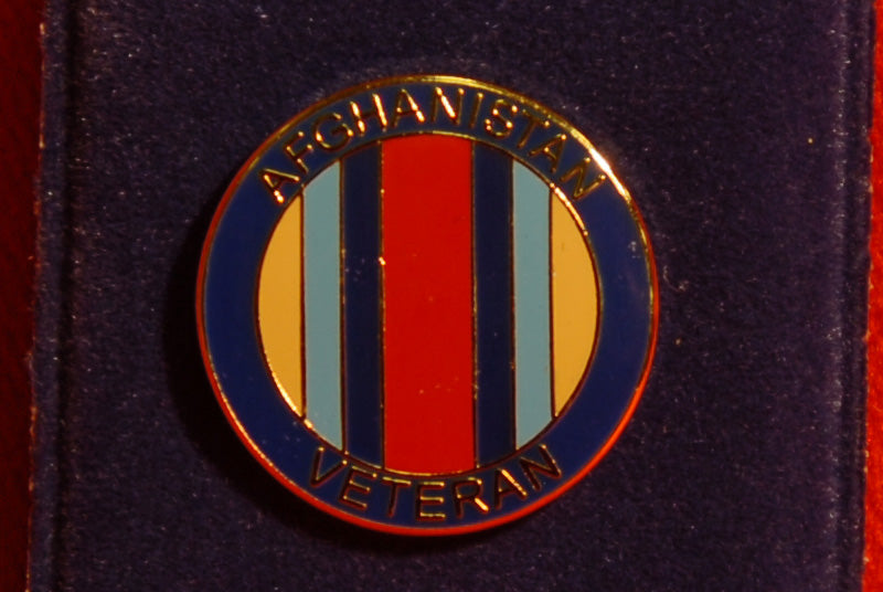 Lapel Badge - Afghanistan Veteran