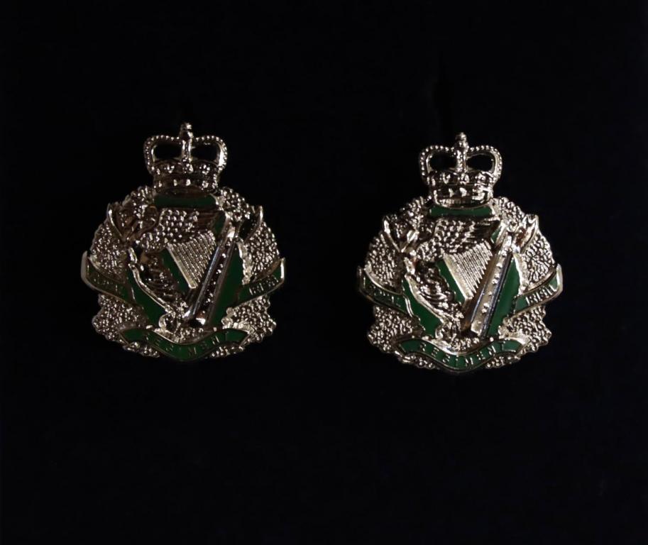 Cuff Links - Royal Irish Regiment - Enamel
