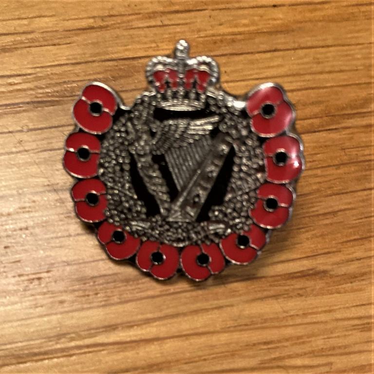 R IRISH Poppy Wreath