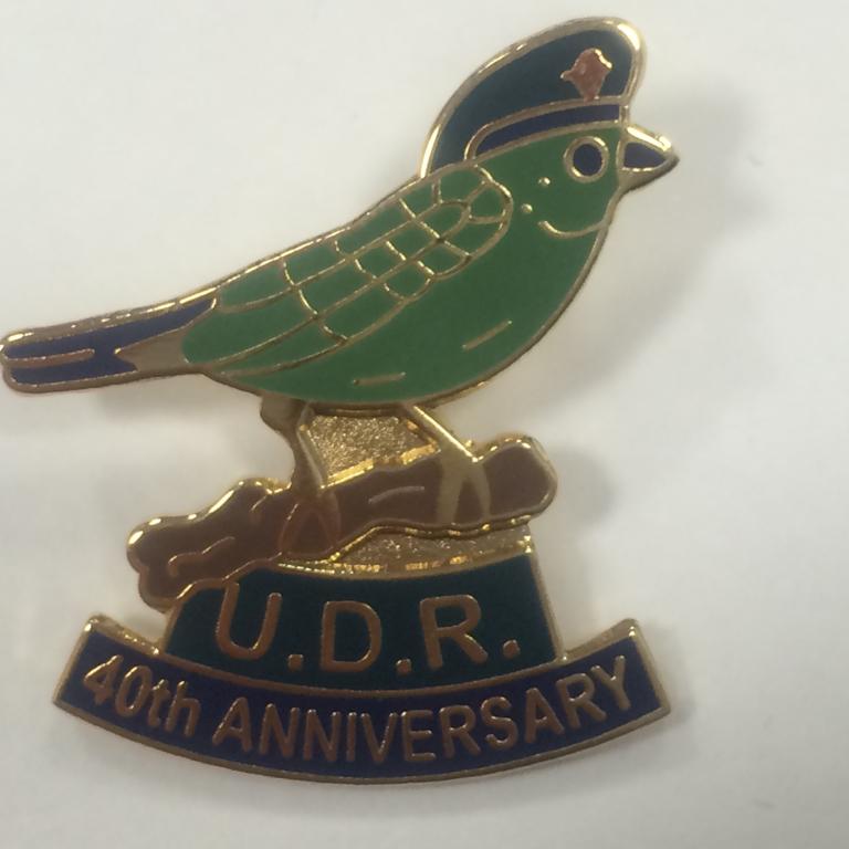 Lapel Badge - Greenfinch 40th Anniversary