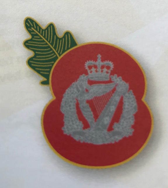 Poppy Lapel - Royal Irish