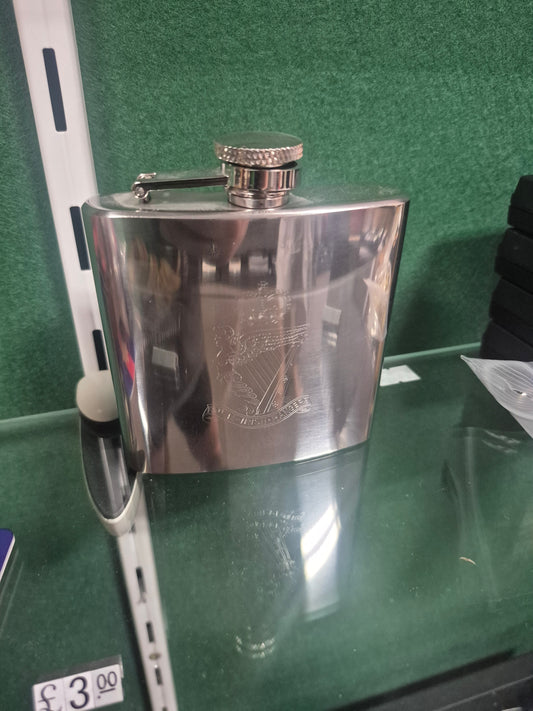 The Royal Irish Rangers Hip Flask
