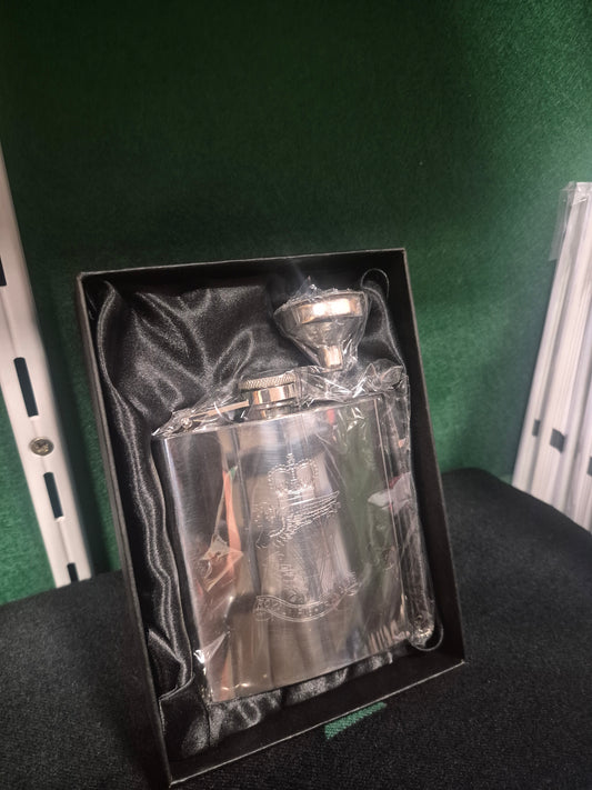 The Royal Irish Rangers Hip Flask