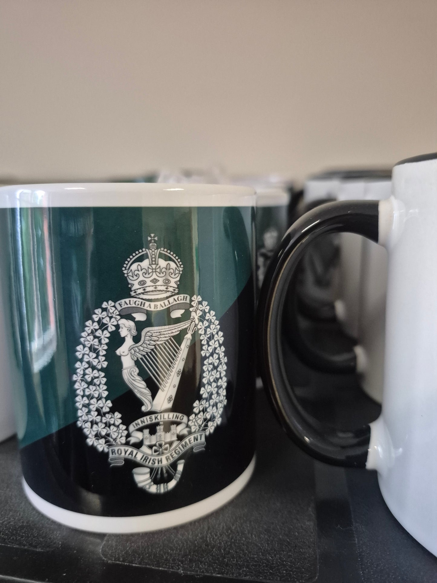 Mug - The Royal Irish Regiment Crest, King's Crown