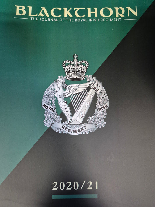 Blackthorn 2020/21, The Journal of The Royal Irish Regiment