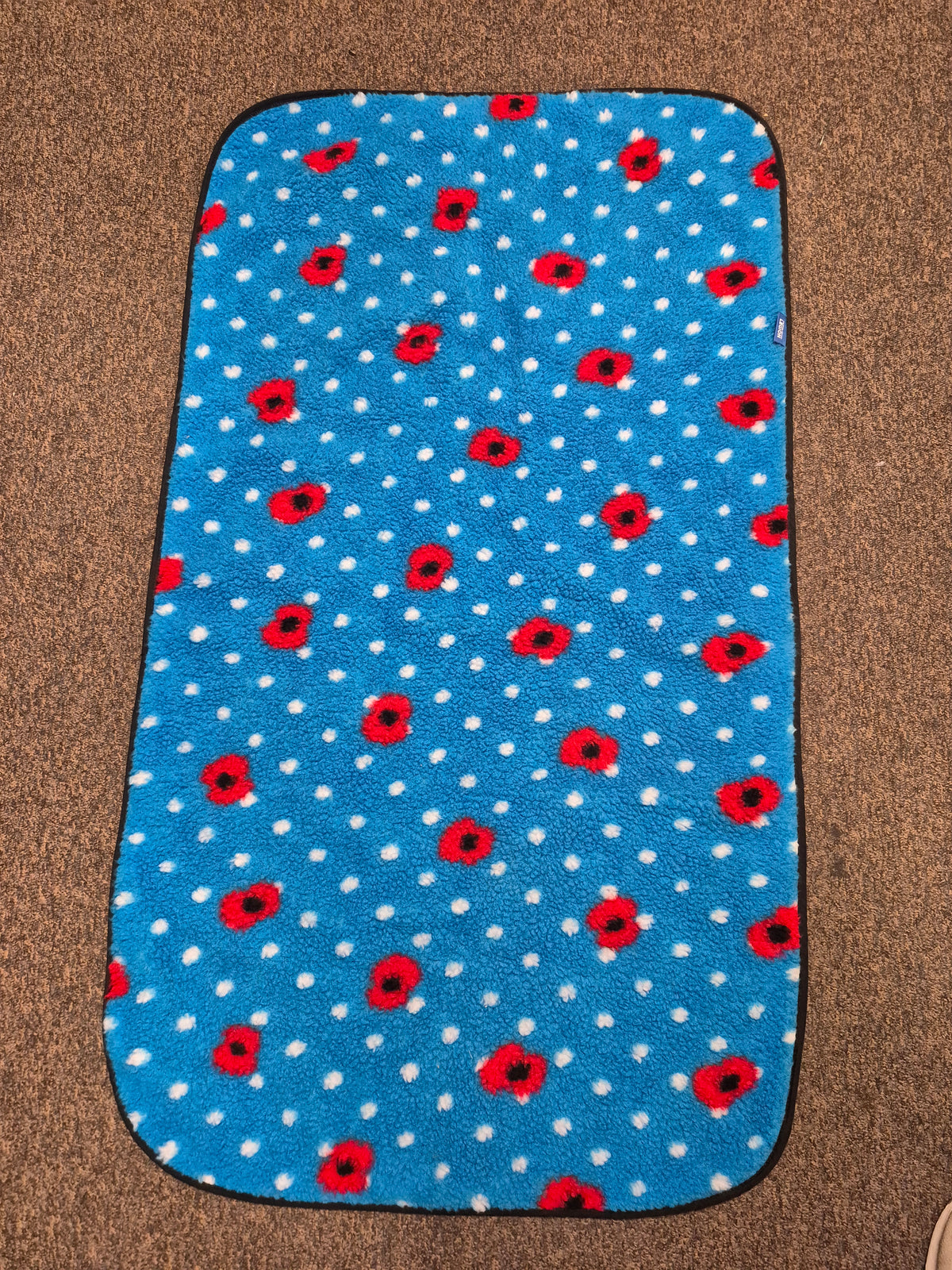 Poppy Dog Blanket