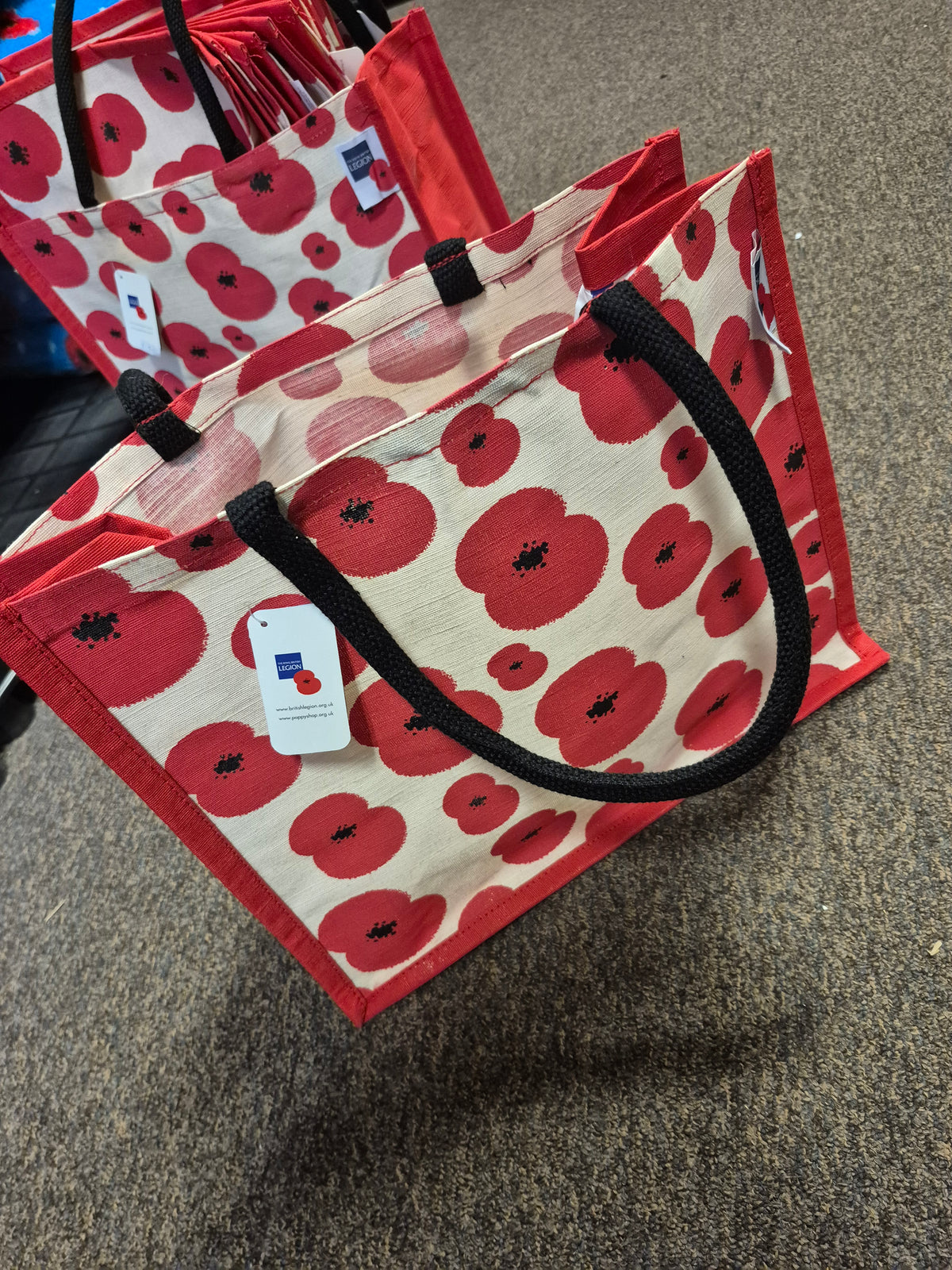 Poppy Carrier Bag