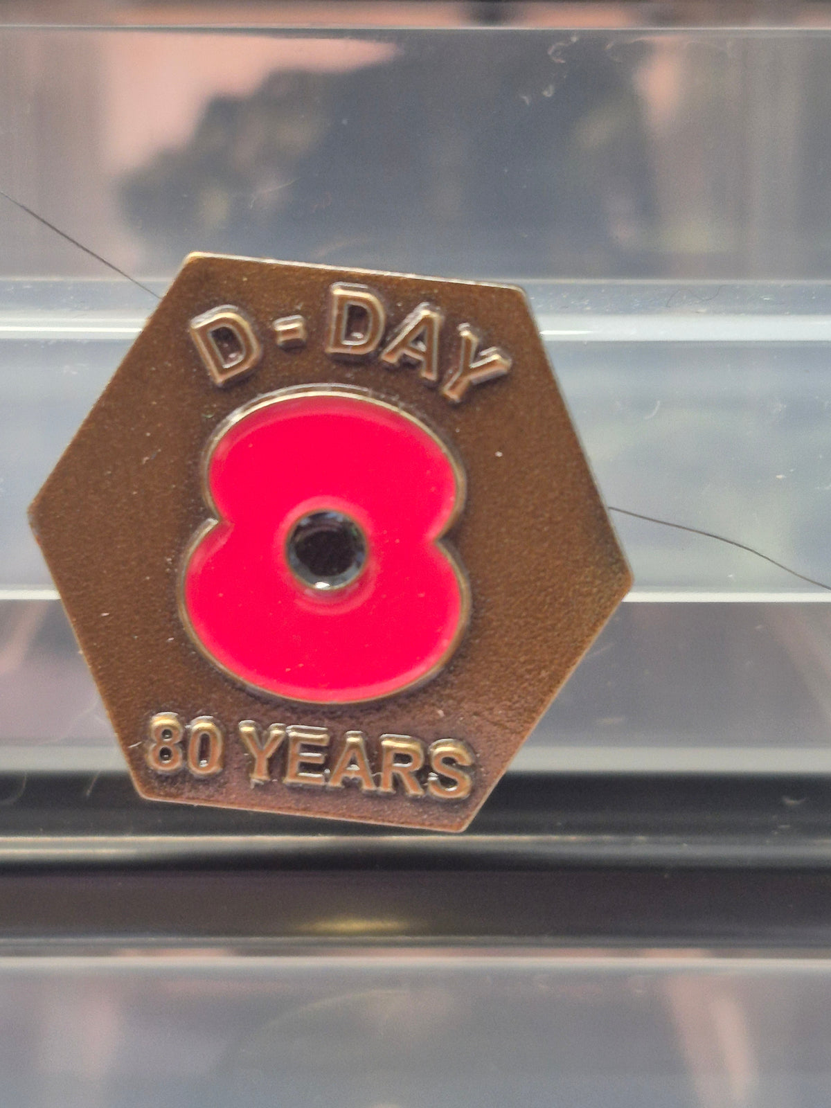 Lapel badge, D-Day 80 Years