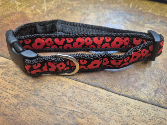 Poppy Dog Collar