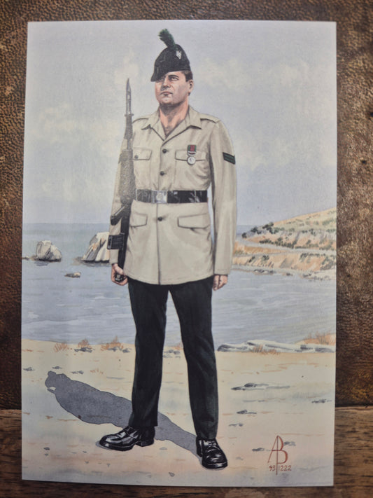 Postcard 7/7 Corporal