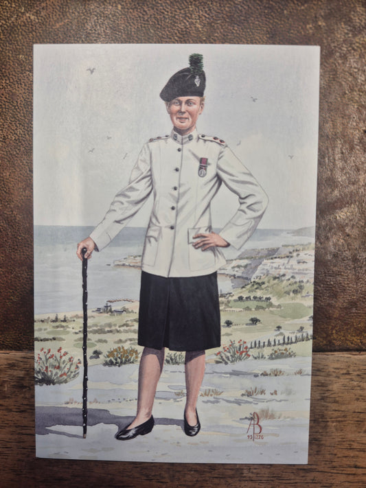 Postcard 5/7 Lieutenant