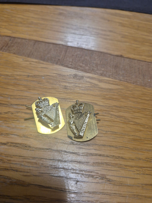 The Ulster Defence Regiment Collar Badges