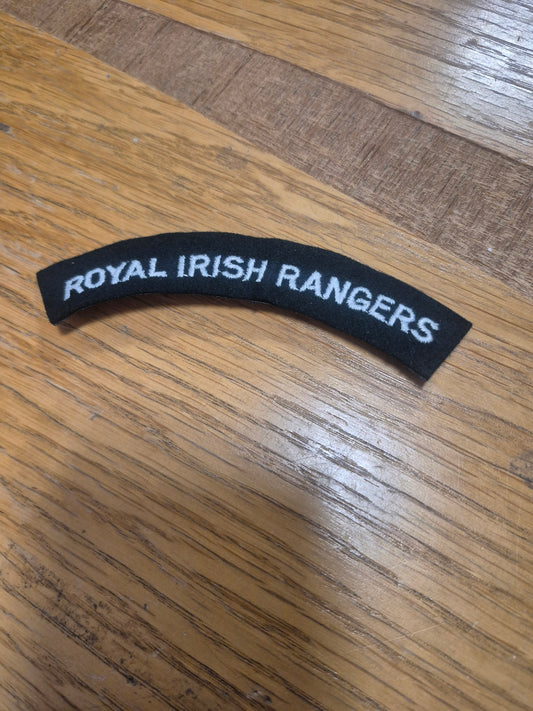 Shoulder Title, The Royal Irish Rangers