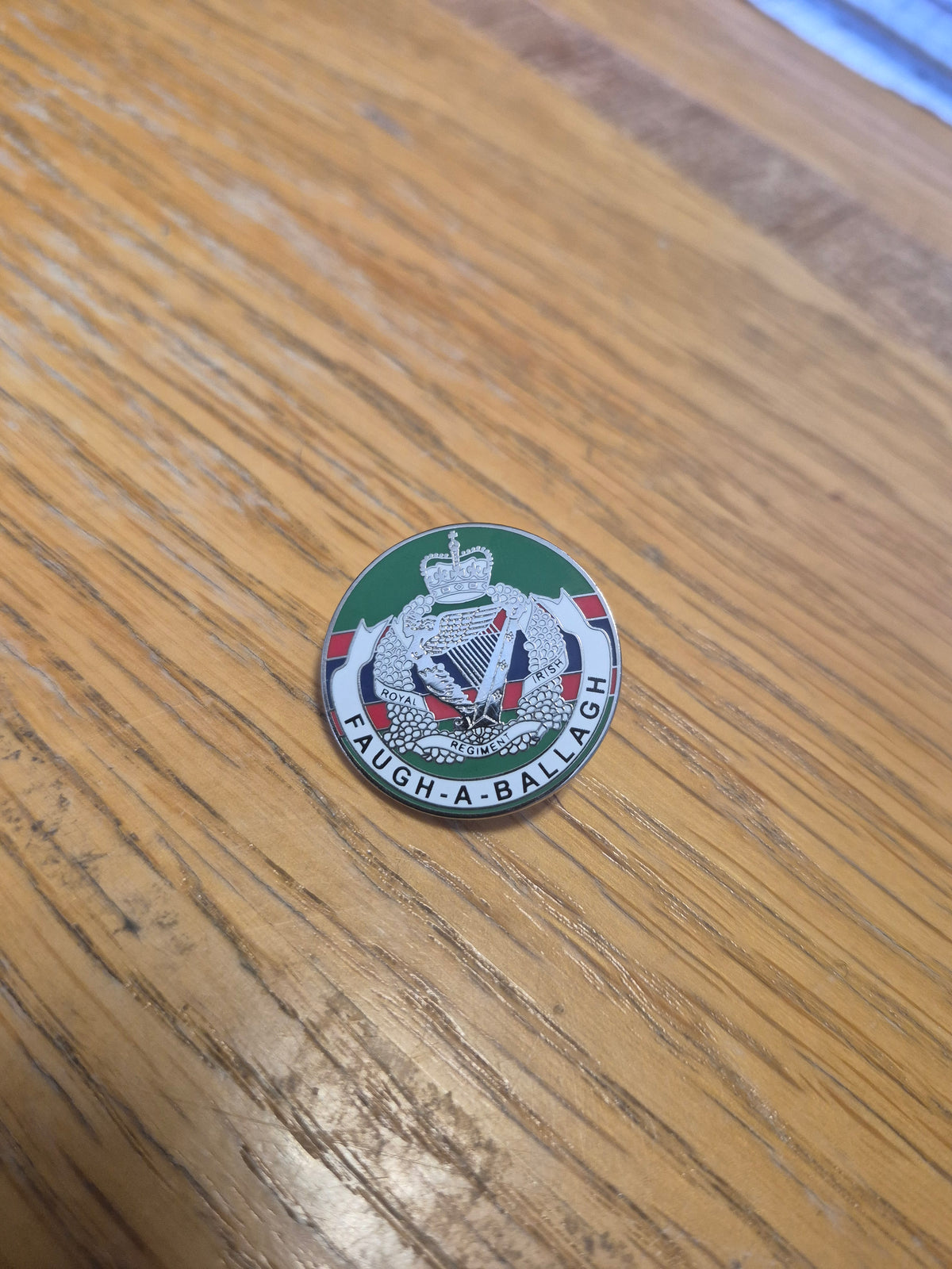 Lapel Badge, The Royal Irish Regiment, Queen's Crown