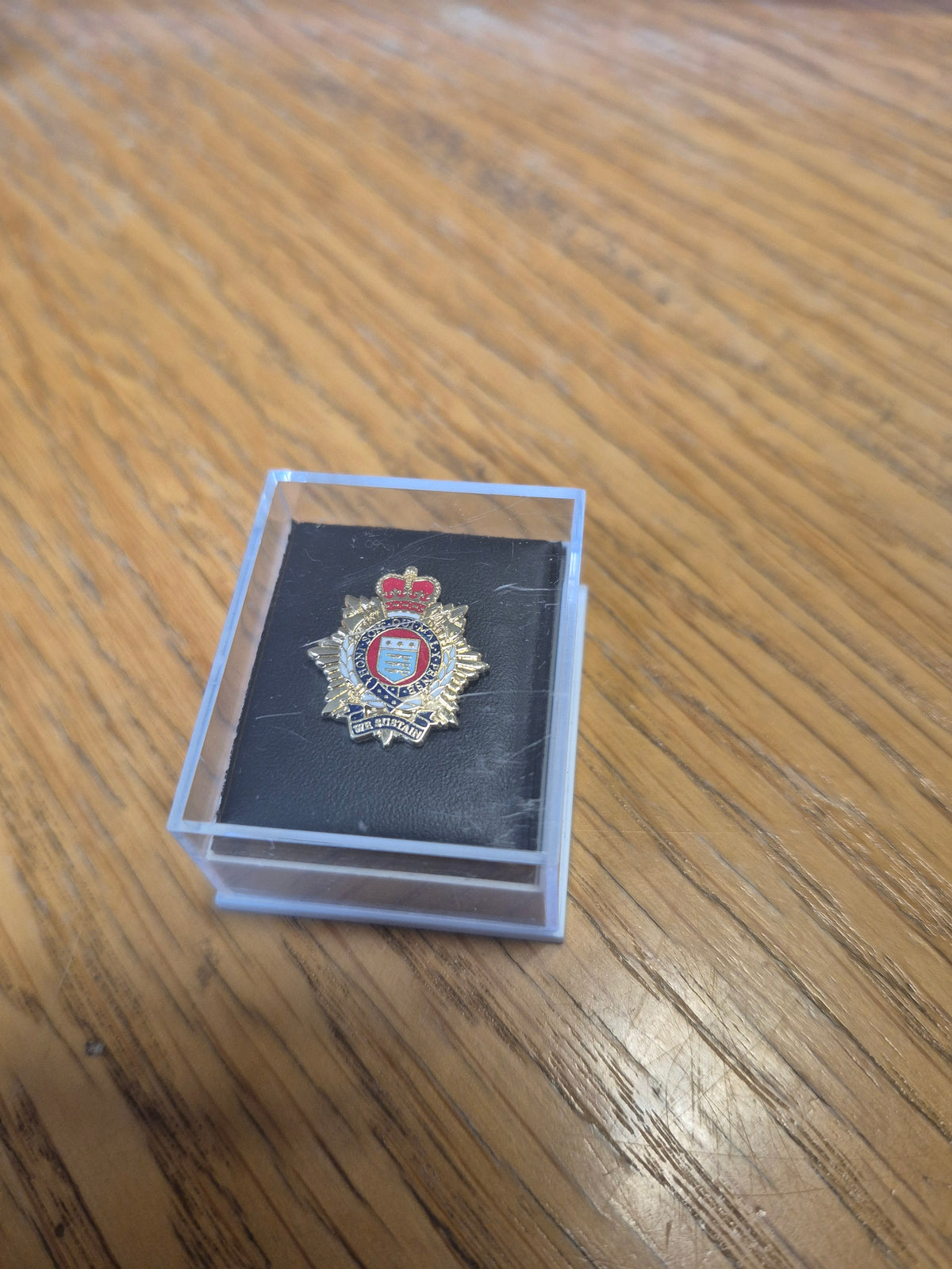 Royal Logistics Corps Lapel Badge