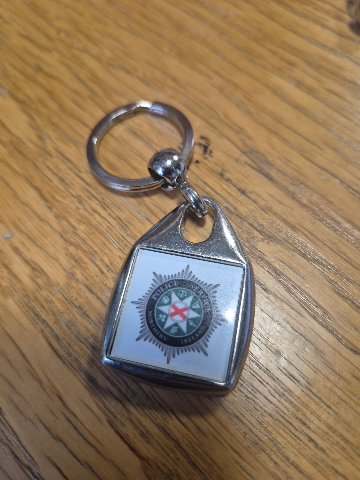 Metal Keyring PSNI