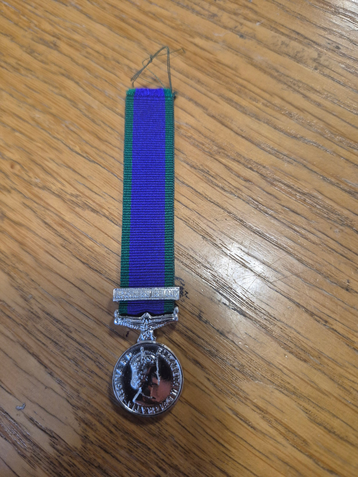 Miniature Medal - Northern Ireland Service