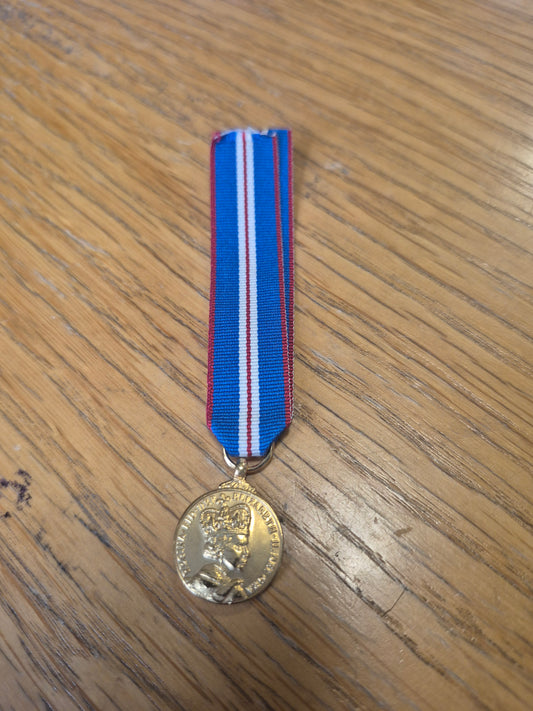 Miniature Medal - Golden Jubilee Medal 2002