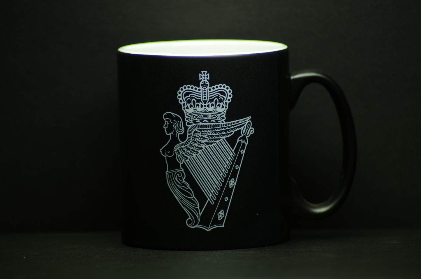 Mug - The Royal Irish Regiment Cap Badge, Queen's Crown