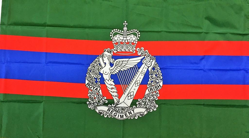 Royal Irish Regiment Replica Flag