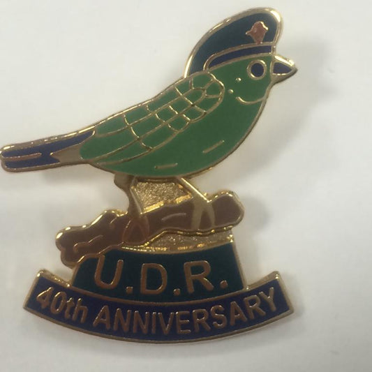 Lapel Badge - Greenfinch 40th Anniversary