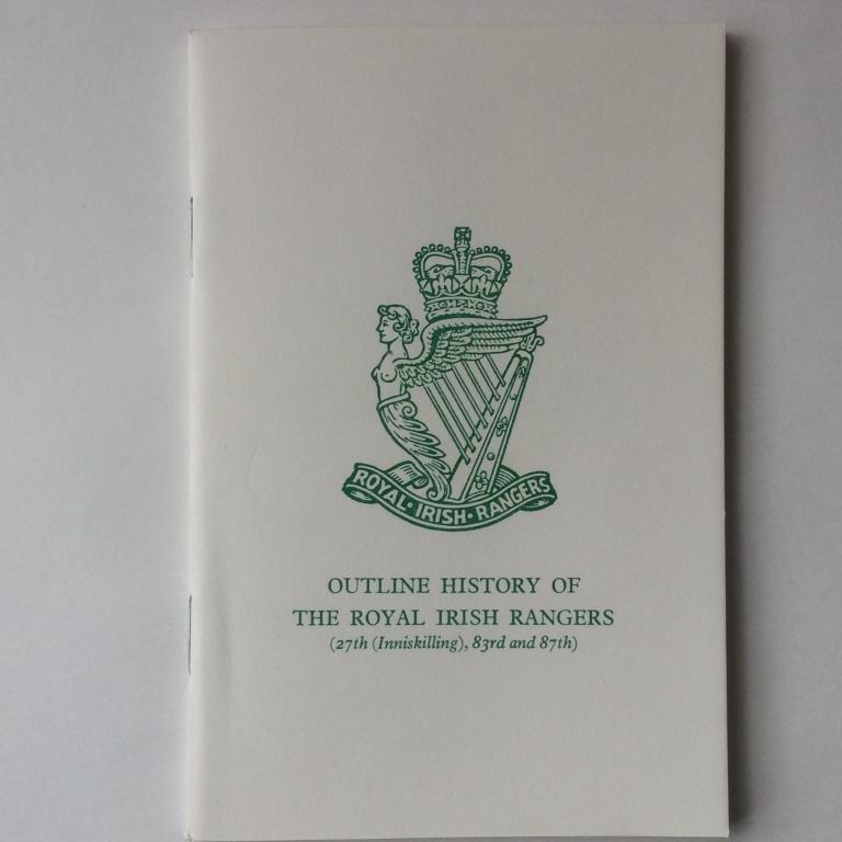 Book - An Outline History of The Royal Irish Rangers