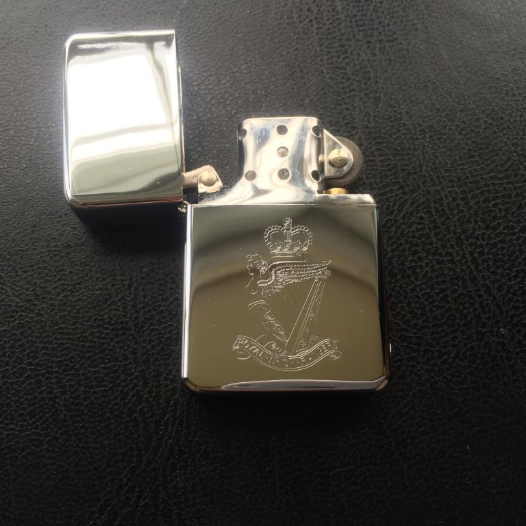 Zippo style wind proof Lighter - Royal Irish Rangers