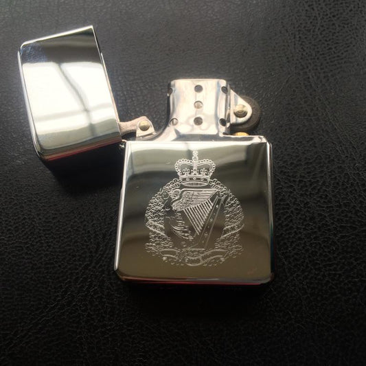 Zippo style wind proof lighter - Royal Irish Regiment