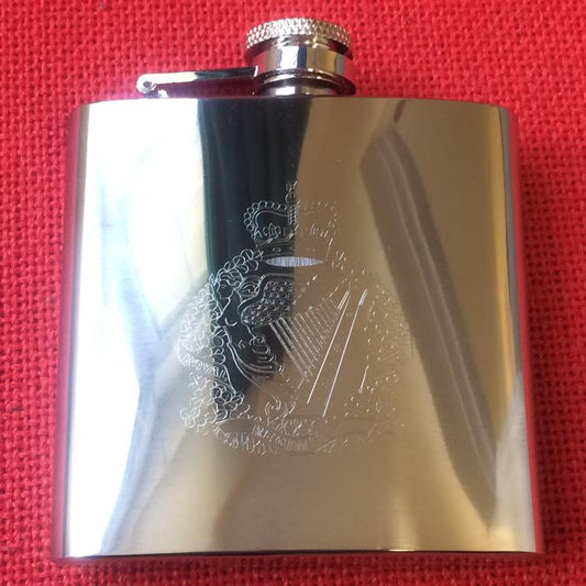 Hip Flask - Royal Irish Regiment