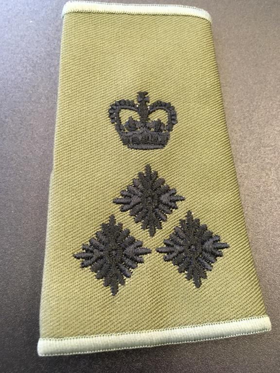 Rank Slide - Brigadier