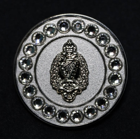 Royal Irish Regiment Gem Brooch