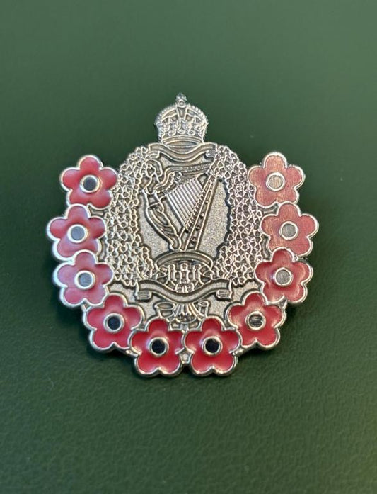 Royal Irish Poppy Badge KC