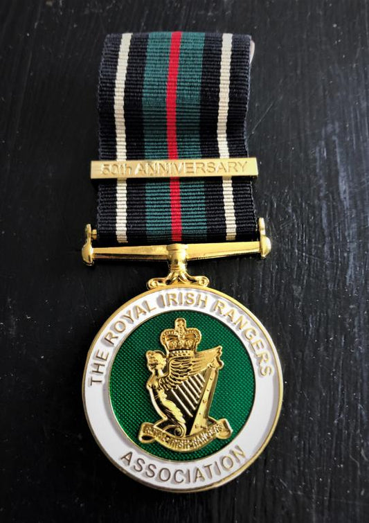 Royal Irish Ranger Association 50th Anniversary Medallion