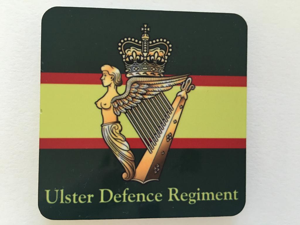 Ulster Defence Regiment Fridge Magnet 5.5cm x 5.5cm
